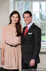 组图：卢森堡费利克斯王子订婚 准王妃神似凯特