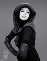 组图：凯特-阿普顿复古装扮名媛登杂志