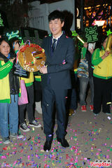 组图：容祖儿九夺劲歌金曲歌后 林峰获最受欢迎