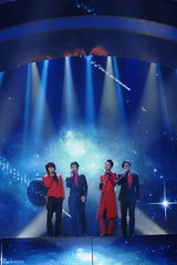 组图：江苏卫视春晚F4重聚现场感人粉丝落泪