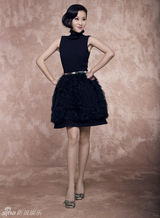 高清图：苗圃复古时尚大片 搭档姜武演绎绿叶男女