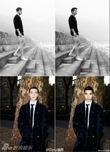 组图：男模微博征婚被揭穿 神级PS惊呆网友