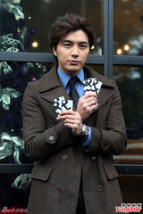 组图：陈柏霖投资发廊成股东 林志玲抱恙出席