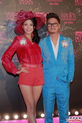 组图：霍震霆出言护郭晶晶 梁烈唯走秀只顾耍帅