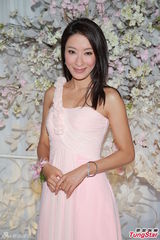 组图：张美妮大婚众星道贺 恨嫁杨怡抢花球