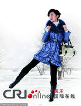 高清组图：阿Sa(蔡卓妍)秀冬装娇俏可爱 妩媚淑女绽放