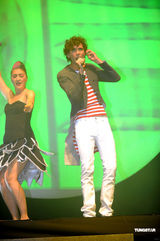 高清组图：英国唱作男歌手MIKA香港再次开唱