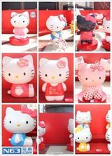 组图：Hello Kitty40周年巡展亮相上海萌翻网友