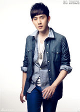 组图：张睿时尚写真 温暖型男演绎牛仔风情