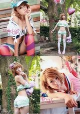 组图：日本模特铃木奈奈眼神迷离拍青春性感写真