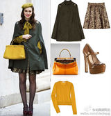 组图：明星爱街拍第六期之冬日搭配 大衣VS毛衣