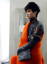 组图：李宇春法国拍摄杂志大片