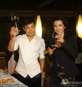 高清组图：《狄仁杰》酒会 李冰冰刘德华举杯对饮