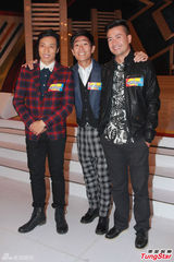 组图：陈智燊亮相拜神仪式 不介意女友性感出镜