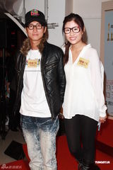 组图：《情迷梦露7天》香港首映 洪天明钟舒漫捧场