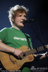 组图：全英音乐奖 艾德-希兰获英国最佳男歌手