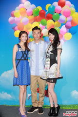 组图：吴千语否认婚讯 周柏豪为个唱苦练腹肌