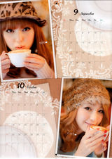 高清组图：日本靓模佐佐木希2010甜美年历写真