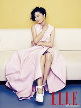 组图：桂纶镁《ELLE》大片 夏裤长裙双面娇娃