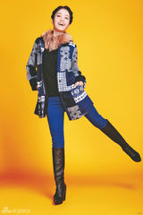 组图：张淼时装写真 百变精灵尽显鬼马本色