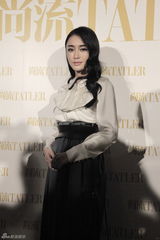 组图：秦岚复古长裙优雅亮相杂志晚宴 称经历蜕变