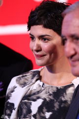 组图：奥黛丽塔图现身活动 郭富城张智霖拼帅