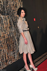 高清图：《孔子》广东首映 周润发幽默周迅紧张