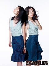 高清图：高圆圆港版《COSMO》大片 不为迎合而追逐