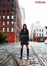 组图：韩彩英美国纽约拍写真 演绎时尚丽人风采