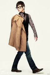 幻灯图：《GQ》携手潮男朱梓骁 不羁形象引领时尚