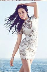 组图：徐子淇登ELLE封面 时尚辣妈大秀性感身材