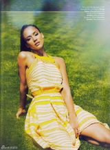 幻灯图：杰西卡-阿尔芭登杂志封面 秀窈窕身段