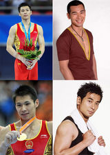 组图：当体育圈与娱乐圈撞脸