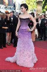 高清图：《艺术家》首映“两冰”争奇斗艳