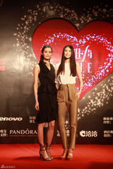 高清图：近百位明星闪耀上海华谊之夜红毯