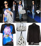 明星爱街拍第22期：经典基本款终极简约黑白色