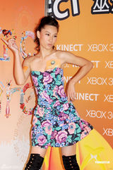 组图：徐子珊撑林峰演技好 对自己主演新片有信心 