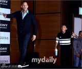 组图：威尔史密斯父子赴韩 想与朴赞郁共进晚餐