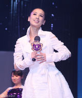 高清图：杨子黄圣依当皮草小姐大赛评委 王维湘夺冠