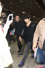 组图：SJ晟敏访台筹备音乐剧 欲再品美食