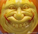 组图：德普凯奇变南瓜 经典鬼怪角色助兴万圣节