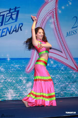 组图：亚姐比赛被指内定三甲 韩国佳丽自信心爆棚