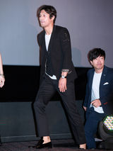 组图：《第七矿区》发布会 短发河智苑靓丽动人