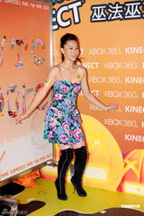 组图：徐子珊撑林峰演技好 对自己主演新片有信心 