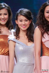 组图：港姐准决赛诞生10强 白纱裙秀腿抢镜