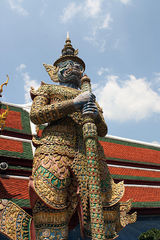 组图：曼谷参观大皇宫游客如织