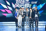 组图：EXO-M获音乐风云榜最受欢迎组合奖