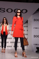 组图：时尚篇春夏服装汇演 张彤吴妍君周莹走秀