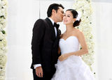 高清图：张东健高小英大婚 幸福甜蜜温馨全场