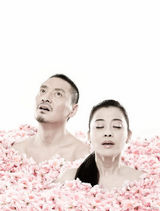 幻灯图：《我爱桃花》推公交海报 梅婷娇艳似桃花